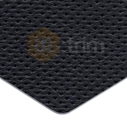 *Clearance* JMS-S27 Black Semi Perforated Vinyl 1m x 1.4m Wide